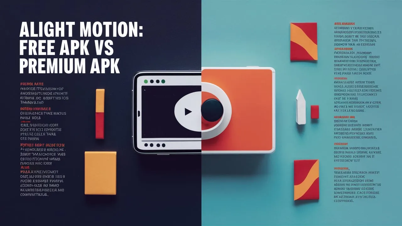 Alight Motion Free vs. Paid APK