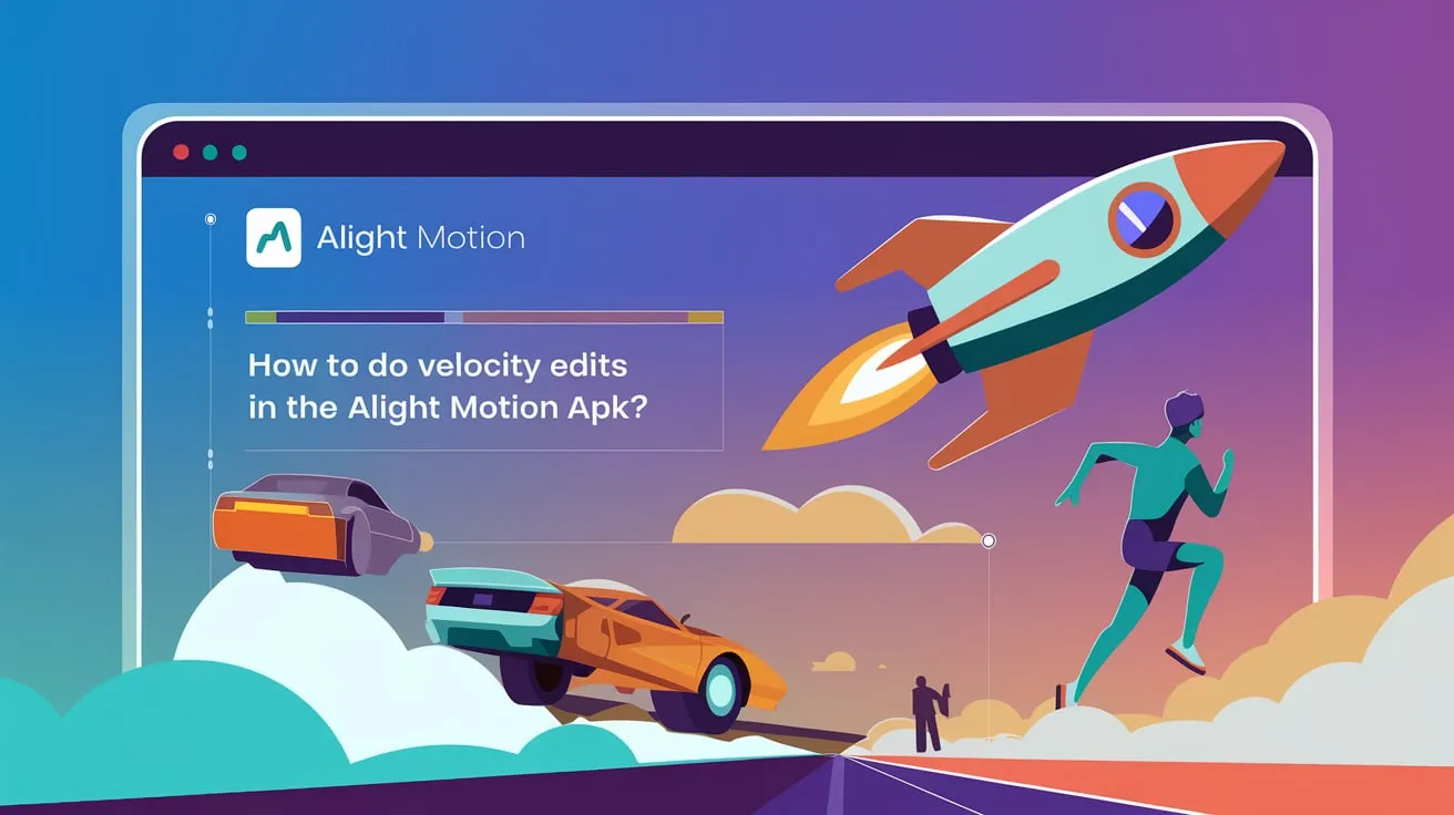 How to Do Velocity Edits in the Alight Motion APK