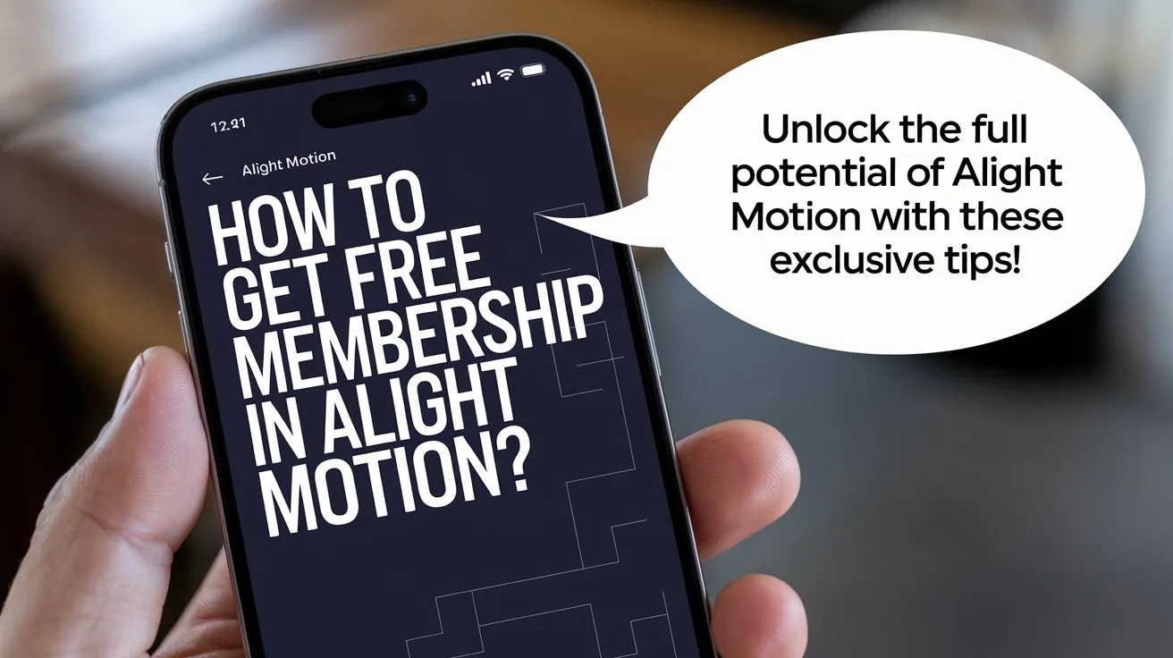 Score Free Alight Motion Membership Unlock All Premium Now